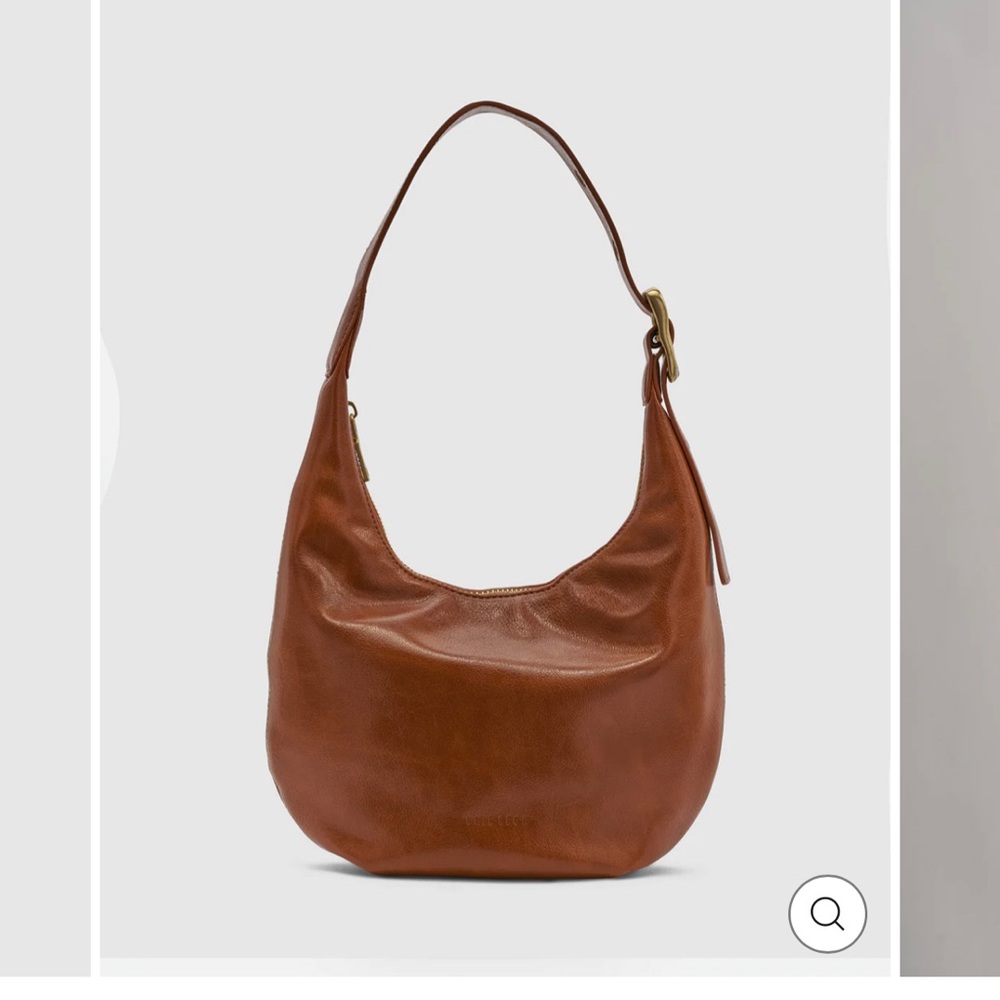Brown Leather Hobo Bag